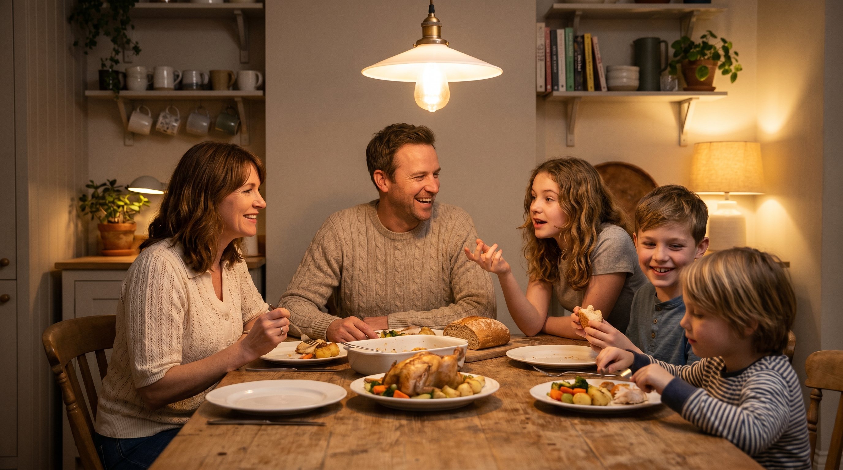 The Science of Family Dinners: Why They Matter & 20 Questions That Actually Work